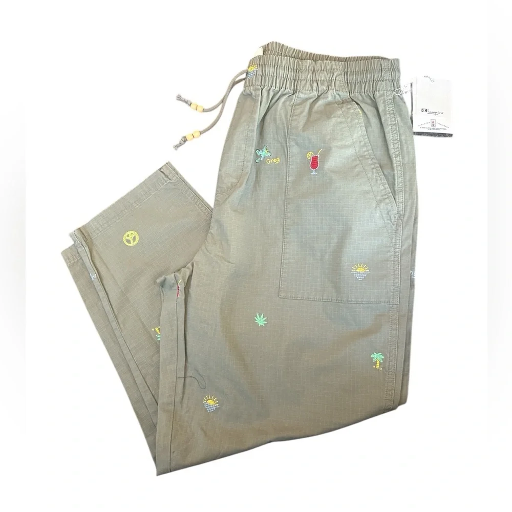 Champion RipStop Utility Streetwear Vacation Shiffle‎ Surplus Pants Large - Picture 2 of 9